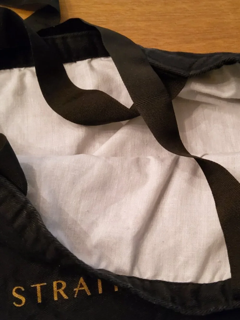 Strathberry Handmade in Spain Midi Tote in Black - Picture 13 of 16